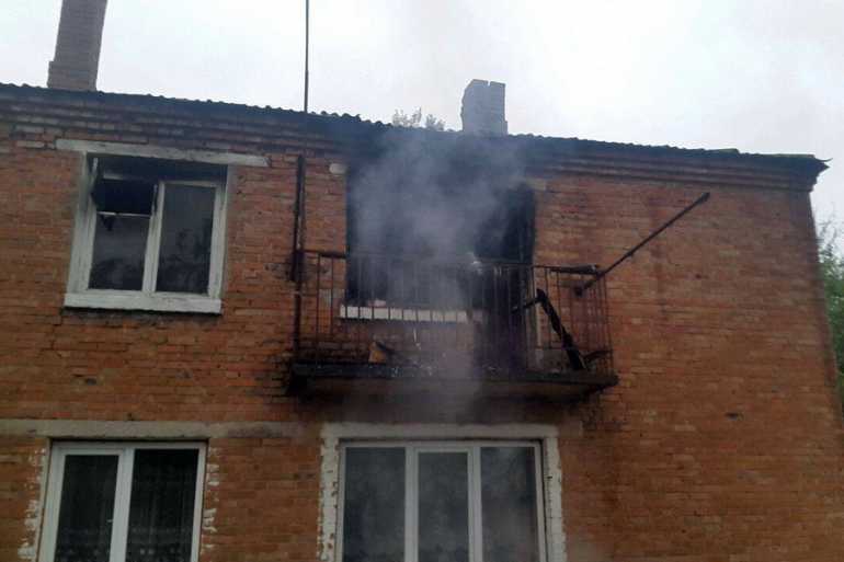 згоріла квартира в Кожухові фото