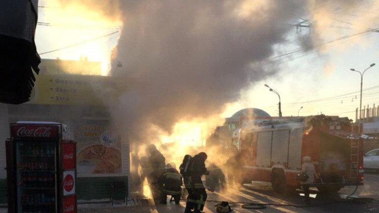 В Іллінцях горів дах пекарні