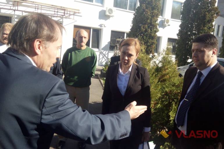 конфлікт на підприємстві Геосистема фото