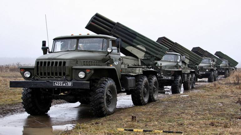 На окупованій частині Луганської області помітили &laquo;Гради&raquo;