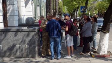 Мешканці села на Вінниччині пікетували управління Нацполіції