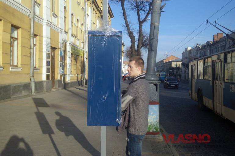 Вінниця першою встановлює схеми руху трамваїв на зупинках