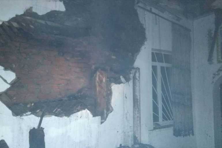 На Вінниччині вогнеборці ліквідували пожежу церкви