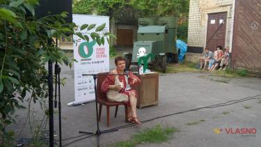 Оксана Забужко у Вінниці фото