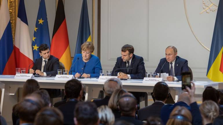 Українцям розповіли, як пройшла зустріч Паризького саміту у Нормандському форматі