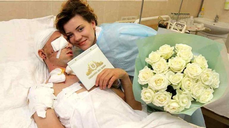 Український воїн одружився в реанімації після коми