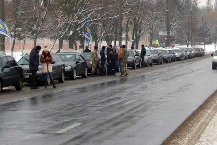автопробіг у Вінниці фото