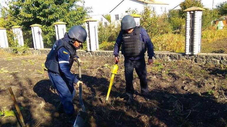 У Вінниці знищили 76 міліметровий снаряд часів Другої світової війни