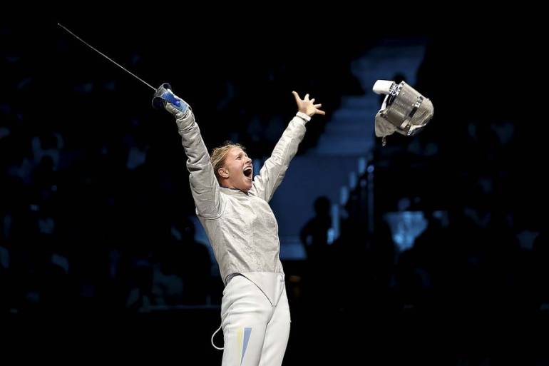 Українка перемогла росіянку у фехтуванні