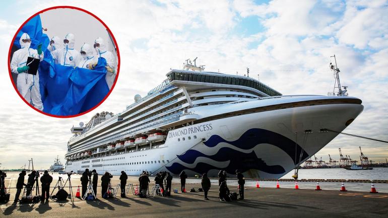Другий українець з Diamond Princess заразився коронавірусом