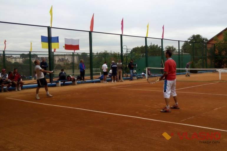 відкритий міжнародний тенісний турнір Повітряних Сил України у Вінниці фото