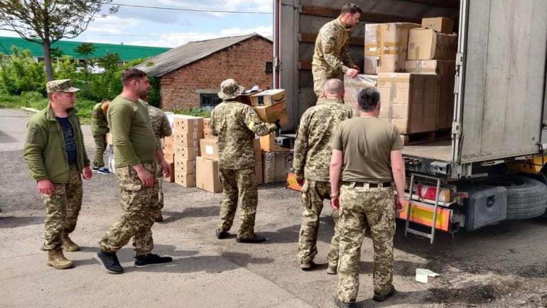 Військовому мобільному госпіталю надано гуманітарну допомогу