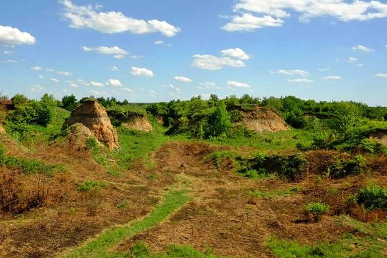 Іллінецький кратер фото