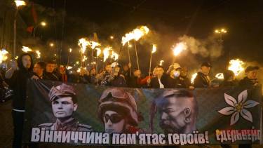 марш УПА у Вінниці фото