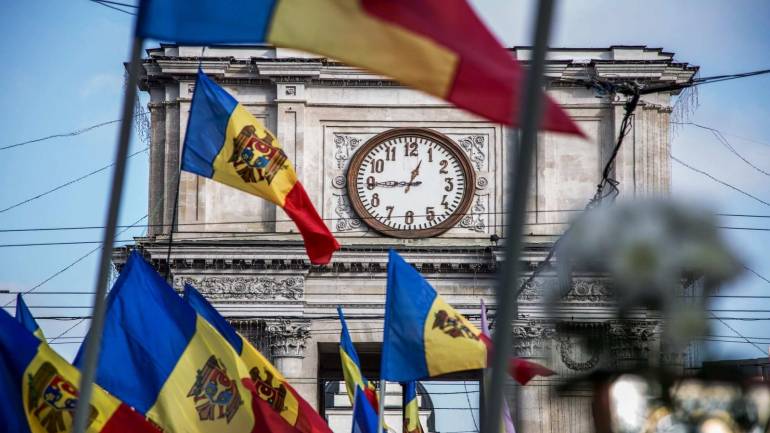 На День Незалежності Молдови поліція розігнала антиурядовий мітинг