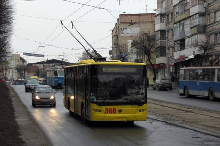 вінницький тролейбус фото