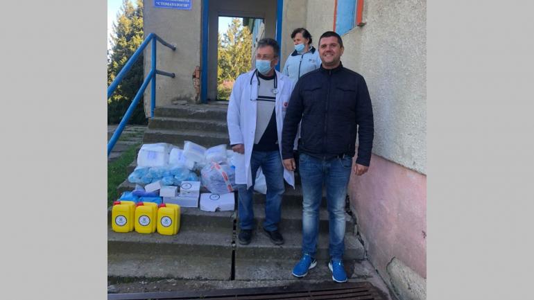 Медики сільських амбулаторій та ФАПів Погребищенського району отримали  допомогу від народного депутата від ВО &laquo;Батьківщина&raquo; Олега Мейдича та МХП