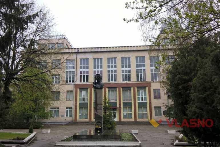 Паркан вінницького навчального закладу виготовлили з промислових відходів 
