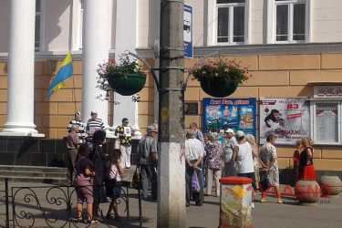 протест політв'язнів у Вінниці фото