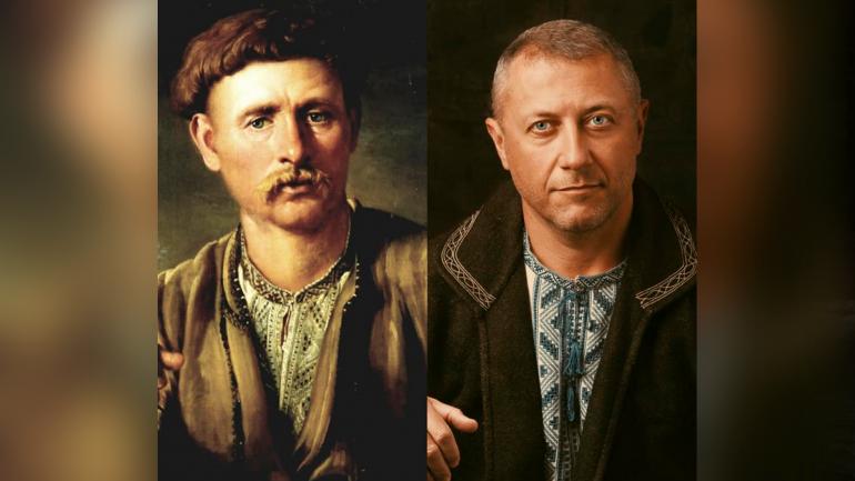 Вінницька майстриня з вишивки створила копію сорочки з картини відомого художника