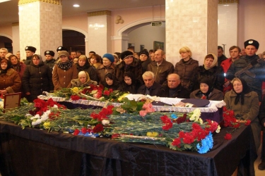 У Вінниці прощались з підполковником Нацгвардії Олександром Каплінським