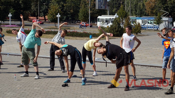 забіг до Дня Незалежності України у Вінниці фото