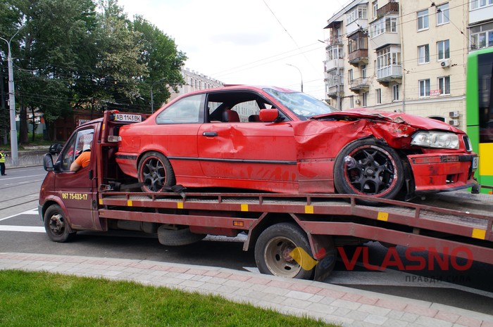 збили мотоцикліста у Вінниці фото