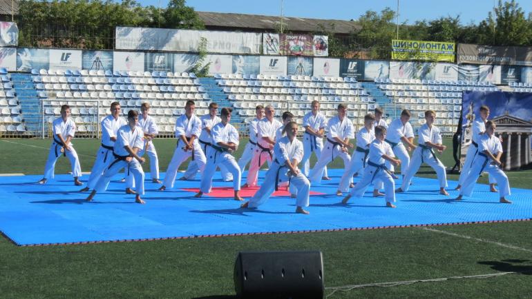 У Вінниці нагородили олімпійців і провели спортивне шоу без глядачів (ФОТО)