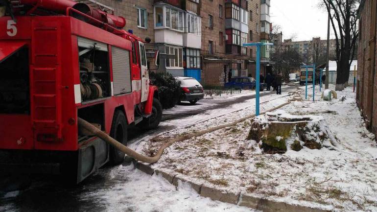 У Вінниці під час пожежі загинув 63-річний чоловік