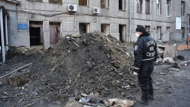 Урядова комісія назвала основну версію причини пожежі в одеському коледжі