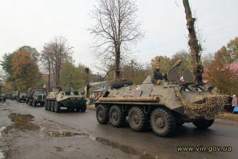 9-й окремий батальйон повернувся у Вінницю фото