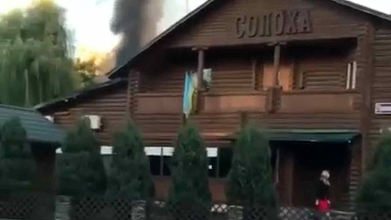 У Вінниці горить відомий ресторан