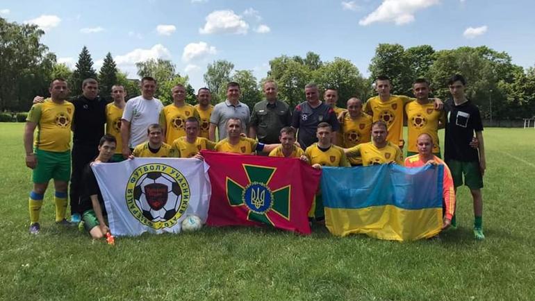 Вінницькі прикордонники на футбольному турнірі серед атовців розгромили суперників з рахунком 7:1