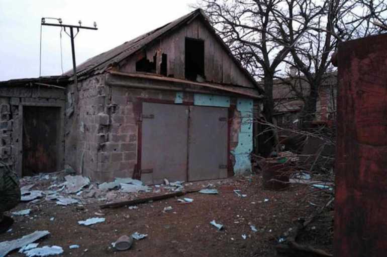 обстріл Сартани фото