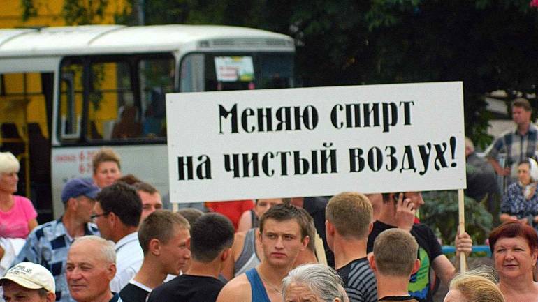 Спиртовий завод на Вінниччині отруює жителів селища