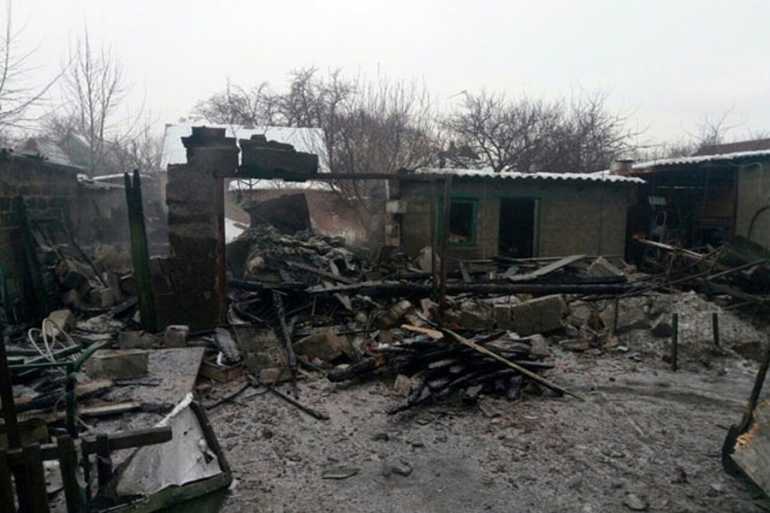 зруйновані будинки в Авдіївці фото