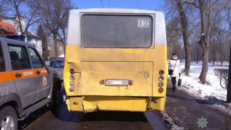 У Луцьку зіткнулися дві маршрутки, є постраждалі