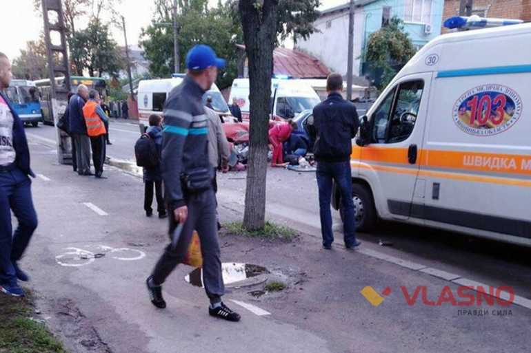 ДТП у Вінниці фото